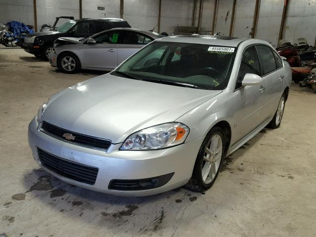 2G1WU57M791175537 - 2009 CHEVROLET IMPALA LTZ SILVER photo 2