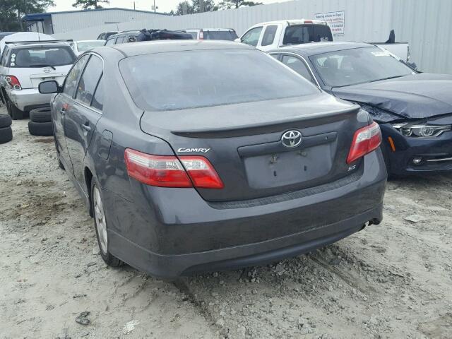 4T1BE46K79U872638 - 2009 TOYOTA CAMRY BASE GRAY photo 3