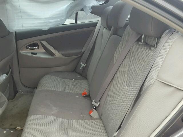 4T1BE46K79U872638 - 2009 TOYOTA CAMRY BASE GRAY photo 6