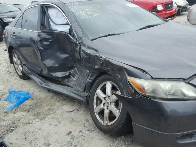 4T1BE46K79U872638 - 2009 TOYOTA CAMRY BASE GRAY photo 9