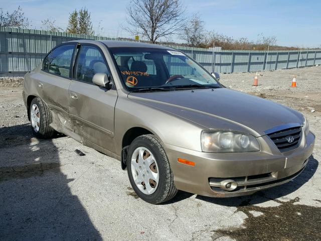 KMHDN46D05U148746 - 2005 HYUNDAI ELANTRA GL TAN photo 1