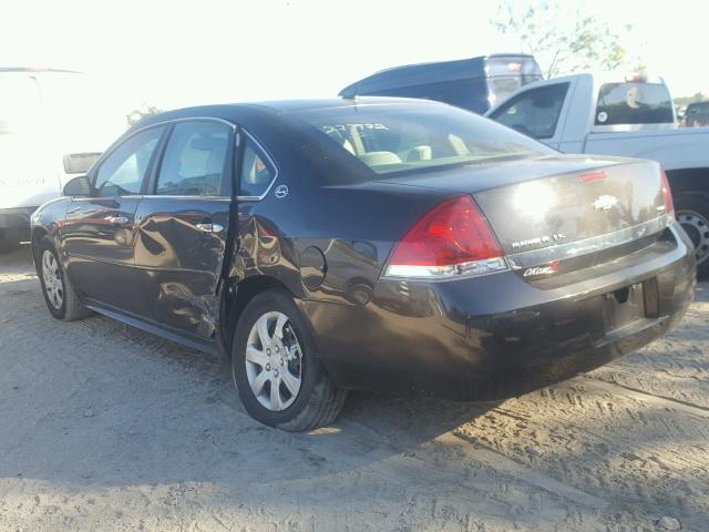 2G1WB57K291231100 - 2009 CHEVROLET IMPALA LS BROWN photo 3