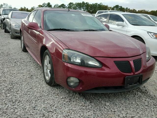 2G2WP522051200894 - 2005 PONTIAC GRAND PRIX RED photo 1