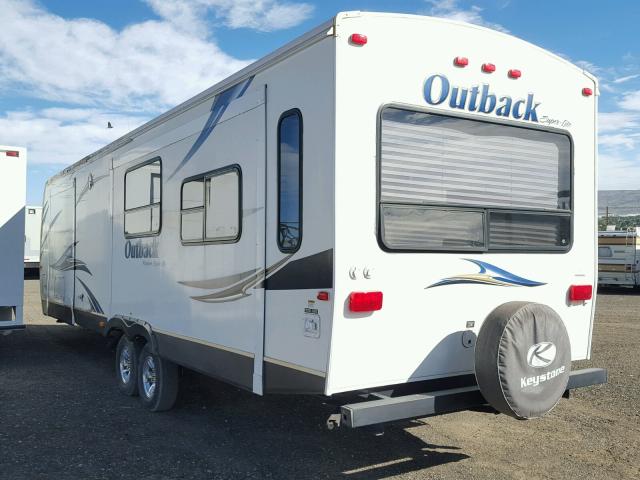 4YDT2772XDB450222 - 2013 KEYSTONE OUTBACK TWO TONE photo 3