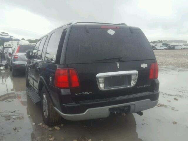 5LMFU27RX4LJ34459 - 2004 LINCOLN NAVIGATOR Siyah fotoğraf 3