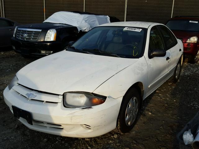 1G1JC52F137174898 - 2003 CHEVROLET CAVALIER WHITE photo 2