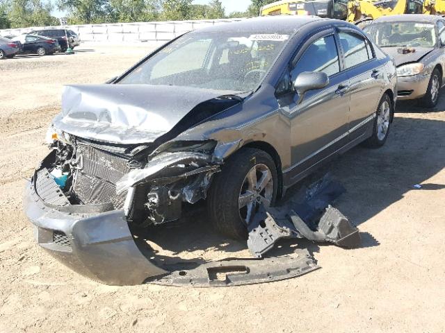 19XFA1F60BE029629 - 2011 HONDA CIVIC LX-S SILVER photo 2