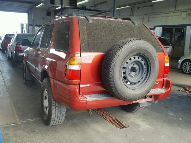 4S6CM58W8X4405083 - 1999 HONDA PASSPORT E 红色 照片 3