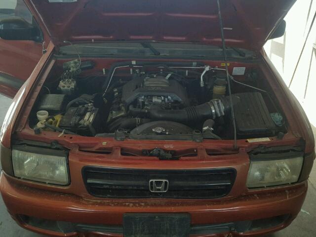 4S6CM58W8X4405083 - 1999 HONDA PASSPORT E 红色 照片 7