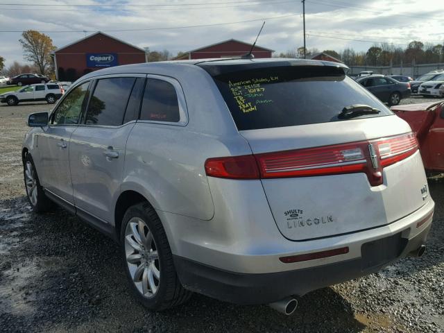 2LMHJ5AR0ABJ29446 - 2010 LINCOLN MKT SILVER photo 3