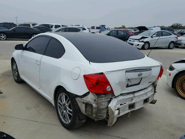 JTKDE177260063663 - 2006 TOYOTA SCION TC WHITE photo 3