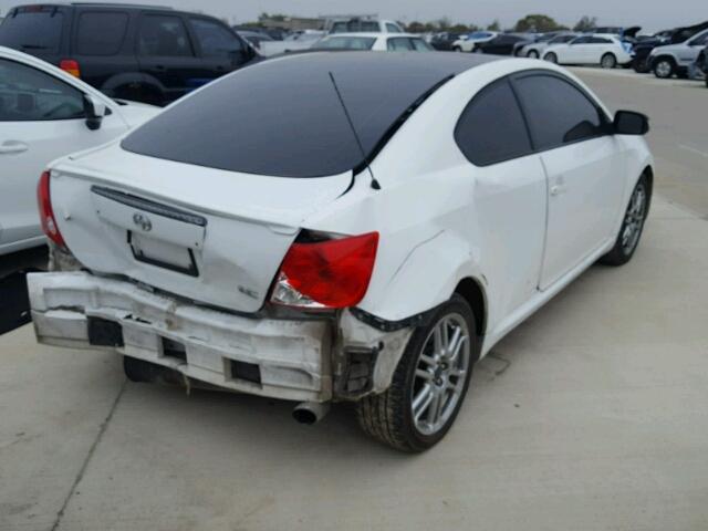 JTKDE177260063663 - 2006 TOYOTA SCION TC 白色 照片 4