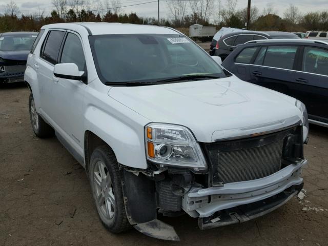 2GKALMEK3G6212961 - 2016 GMC TERRAIN SL WHITE photo 1