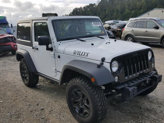 1C4AJWAG2HL741762 - 2017 JEEP WRANGLER S WHITE photo 1