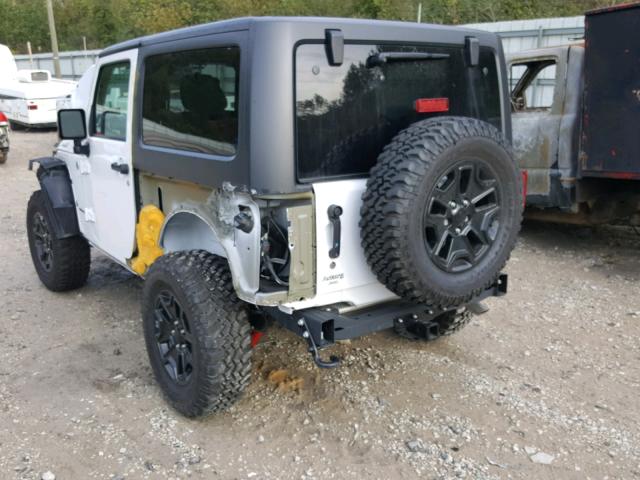 1C4AJWAG2HL741762 - 2017 JEEP WRANGLER S WHITE photo 9