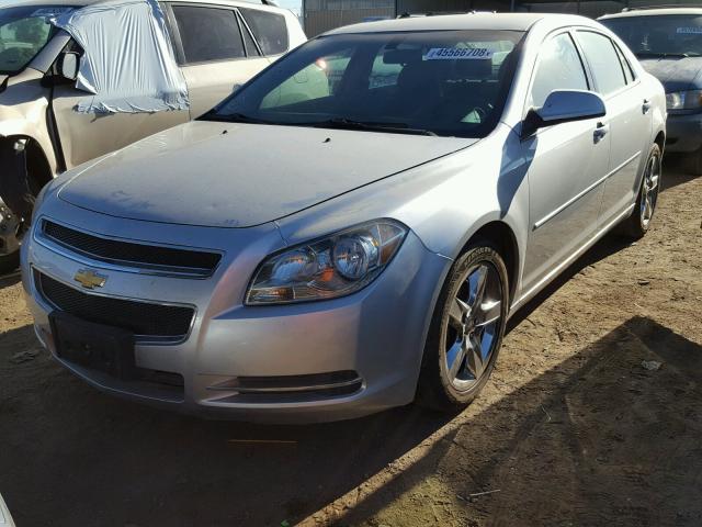 1G1ZC5E00AF202008 - 2010 CHEVROLET MALIBU 1LT SILVER photo 2