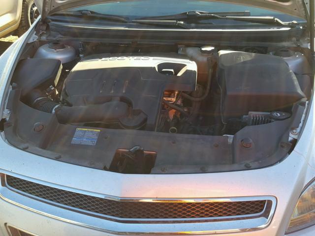 1G1ZC5E00AF202008 - 2010 CHEVROLET MALIBU 1LT SILVER photo 7
