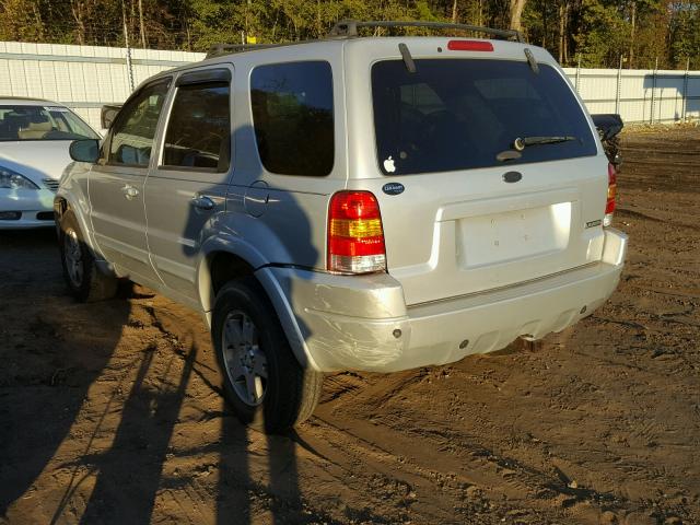 1FMCU94193KC96939 - 2003 FORD ESCAPE LIM SILVER photo 3