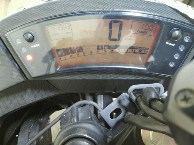 JKAEXEC199DA40308 - 2009 KAWASAKI EX650 C 黑色 照片 10