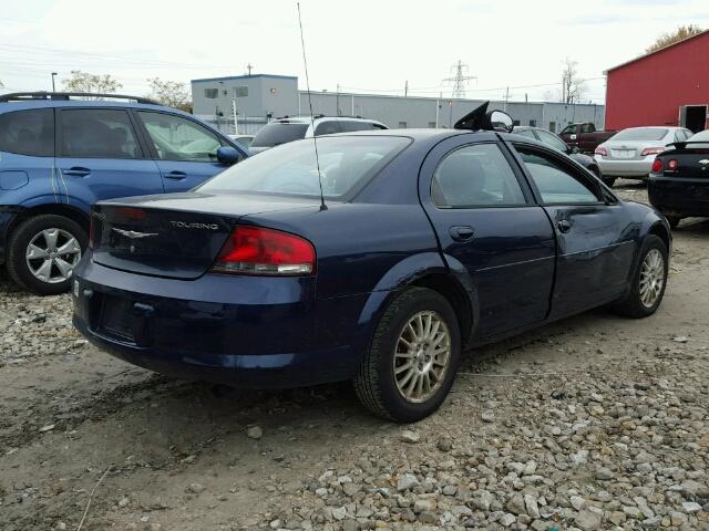 1C3EL56R15N516074 - 2005 CHRYSLER SEBRING TO BLUE photo 4