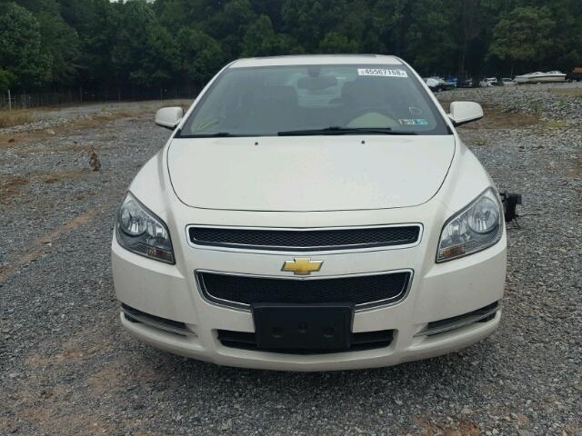 1G1ZD5E17BF118162 - 2011 CHEVROLET MALIBU 2LT WHITE photo 9