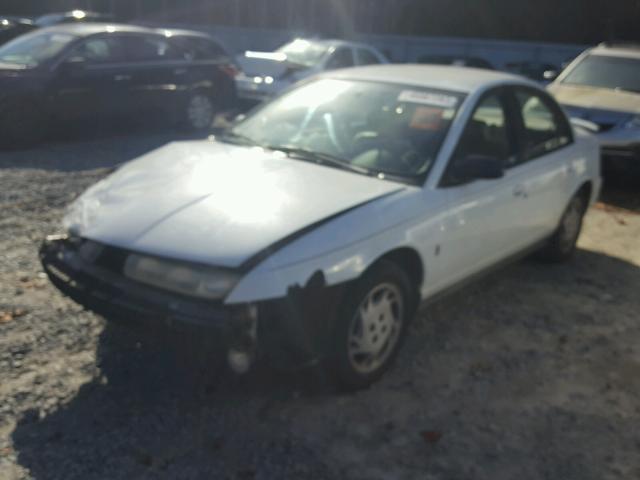 1G8ZK5279TZ207747 - 1996 SATURN SL2 WHITE photo 2