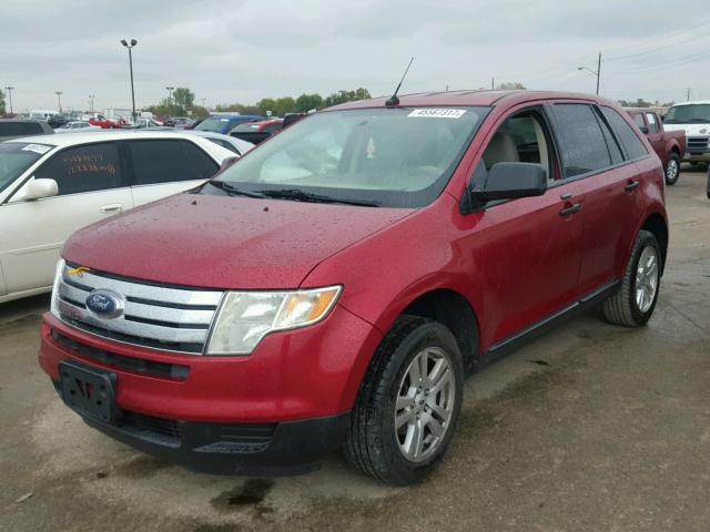 2FMDK36C07BB08721 - 2007 FORD EDGE SE BURGUNDY photo 2