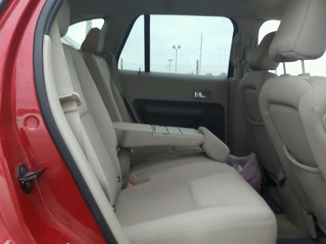 2FMDK36C07BB08721 - 2007 FORD EDGE SE BURGUNDY photo 6