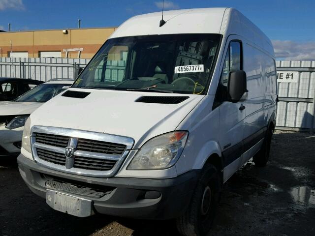 WD0BE745775167646 - 2007 DODGE SPRINTER 2 WHITE photo 2