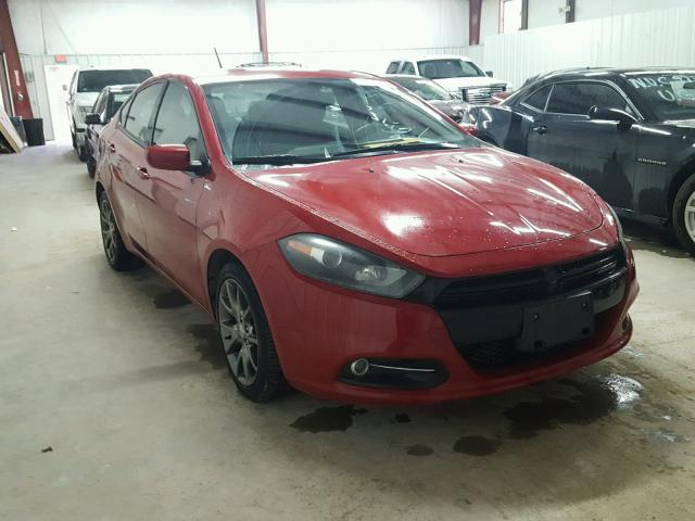 1C3CDFBA1DD312020 - 2013 DODGE DART SXT RED photo 1