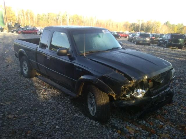 1FTZR45E73PB71915 - 2003 FORD RANGER BLACK photo 1