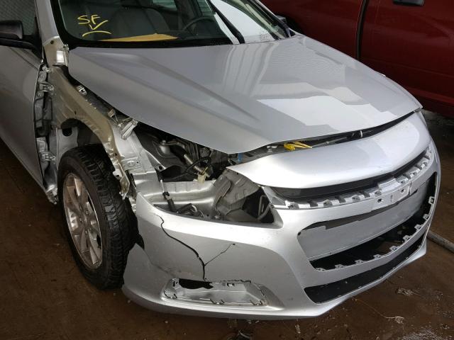 1G11A5SL5EF182460 - 2014 CHEVROLET MALIBU LS SILVER photo 9