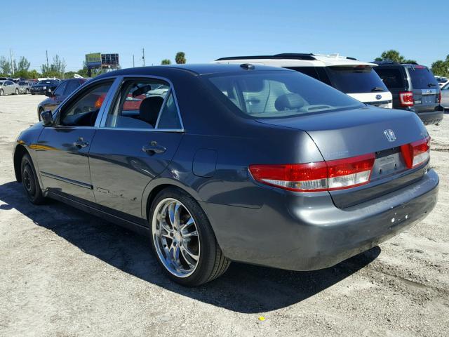 1HGCM56834A130285 - 2004 HONDA ACCORD EX GRAY photo 3