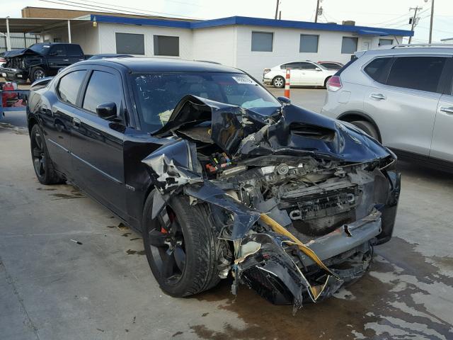 2B3LA73W86H472763 - 2006 DODGE CHARGER SR BLACK photo 1