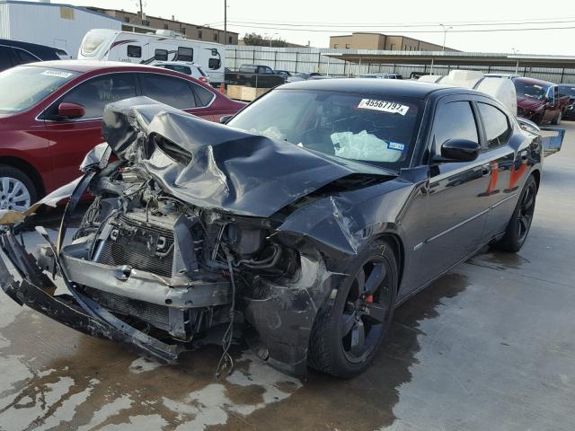 2B3LA73W86H472763 - 2006 DODGE CHARGER SR BLACK photo 2