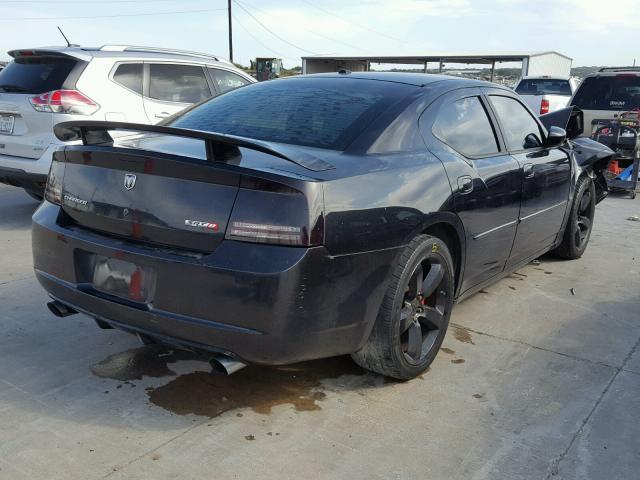 2B3LA73W86H472763 - 2006 DODGE CHARGER SR BLACK photo 4