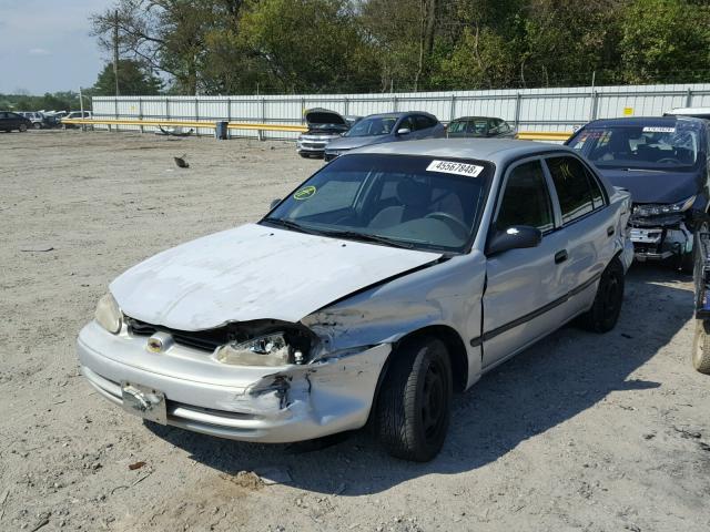 1Y1SK5286XZ422326 - 1999 CHEVROLET GEO PRIZM 米色 照片 2