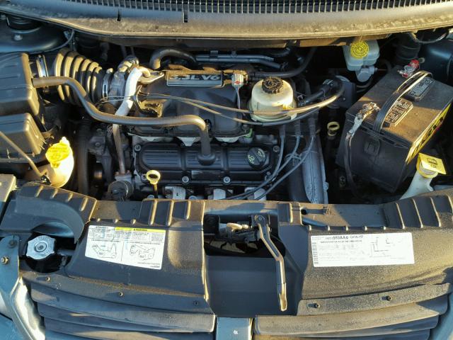 1D4GP24R46B709612 - 2006 DODGE GRAND CARA GRAY photo 7