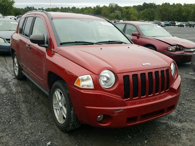 1J4FT47B59D140271 - 2009 JEEP COMPASS SP RED photo 1