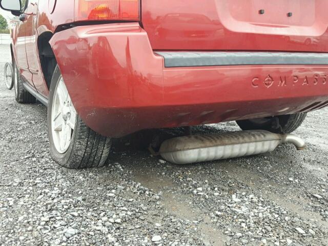 1J4FT47B59D140271 - 2009 JEEP COMPASS SP RED photo 9