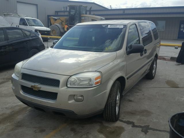 1GNDV23187D197786 - 2007 CHEVROLET UPLANDER L BEIGE photo 2