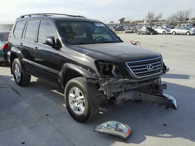 JTJBT20X240050135 - 2004 LEXUS GX 470 BLACK photo 1