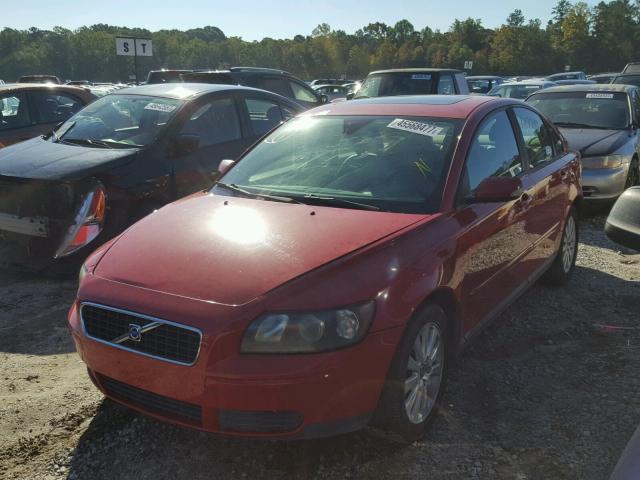 YV1MS382452054023 - 2005 VOLVO S40 2.4I RED photo 2