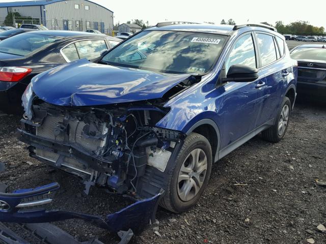 2T3BFREV7EW215443 - 2014 TOYOTA RAV4 LE Mavi foto 2