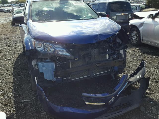 2T3BFREV7EW215443 - 2014 TOYOTA RAV4 LE Mavi foto 9