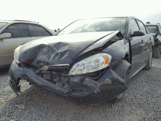 2G1WG5E31D1235676 - 2013 CHEVROLET IMPALA LT Սև լուսանկար 2
