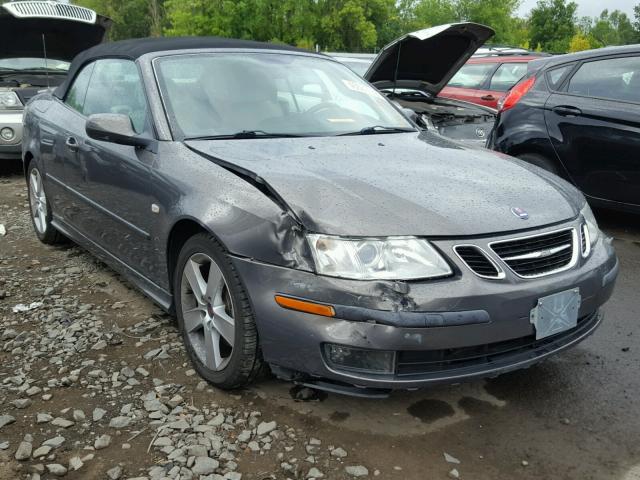 YS3FH71U876107522 - 2007 SAAB 9-3 AERO GRAY photo 1