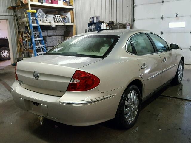 2G4WC582181337969 - 2008 BUICK LACROSSE C TAN photo 4