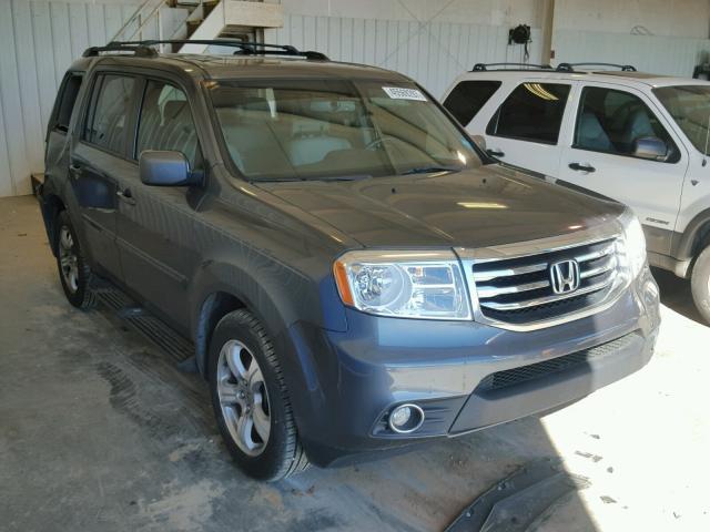 5FNYF3H59DB016725 - 2013 HONDA PILOT GRAY photo 1