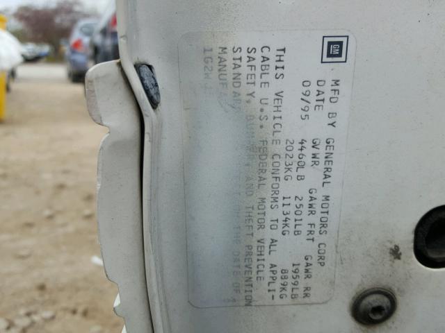 1G2WJ52M8TF213014 - 1996 PONTIAC GRAND PRIX Ağ foto 10